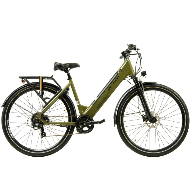 Bicicleta Electrica Devron 28426RM - 28 Inch, L, Verde