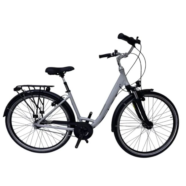 Bicicleta Oras Madrid 1248 - 28 inch, S, Gri deschis