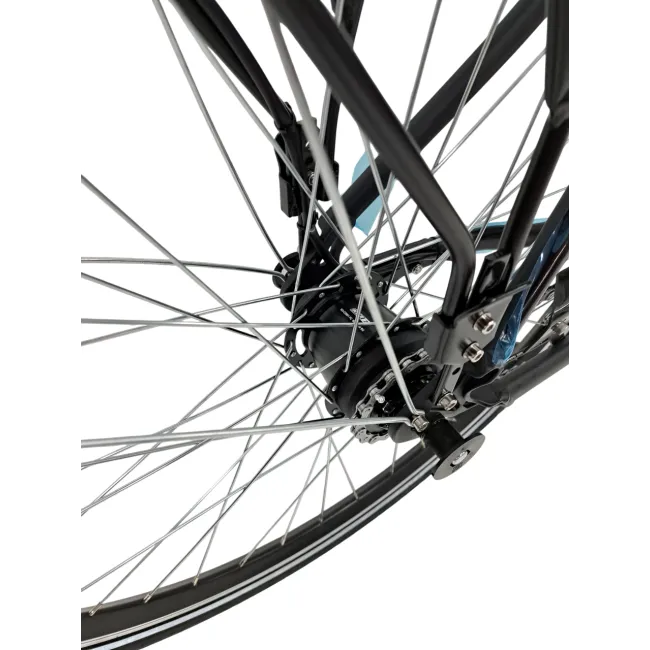 Bicicleta Oras Kieler - 28 Inch, M, Gri Inchis