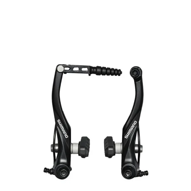 Frana fata V-Brake Shimano ABRT4000FX43ML, saboti S65T, distantier subtire, suruburi 25 mm, negru