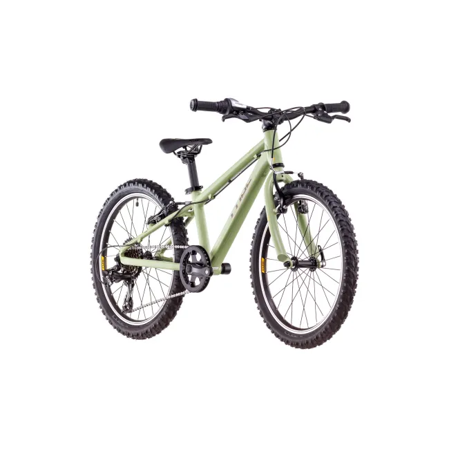 Bicicleta Copii Cube Acid 200 Lightolive Orange 2026 - 20 inch, Verde-Portocaliu