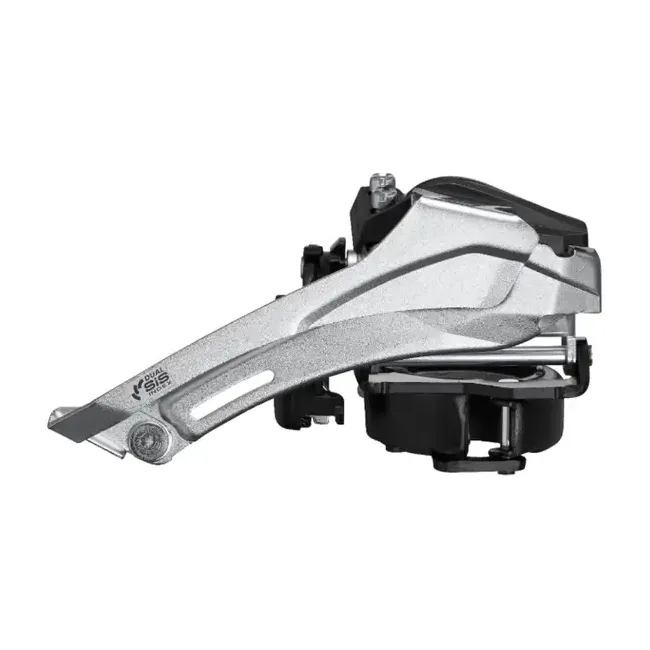 Schimbator fata 2x7/8 viteze Shimano Tourney FD TY710 TS3, Top Swing, Dual Pull, colier 34,9 mm, 46T