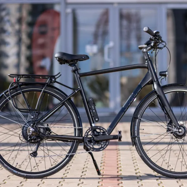 Bicicleta electrica Prophete 51581 - 28 inch, XL, Negru
