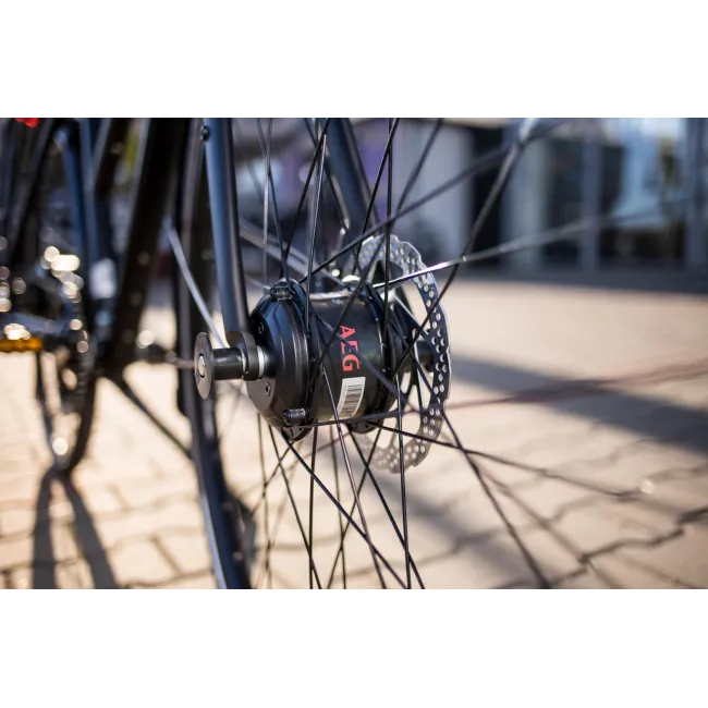 Bicicleta electrica Prophete 52581B - 28 inch, L, Negru