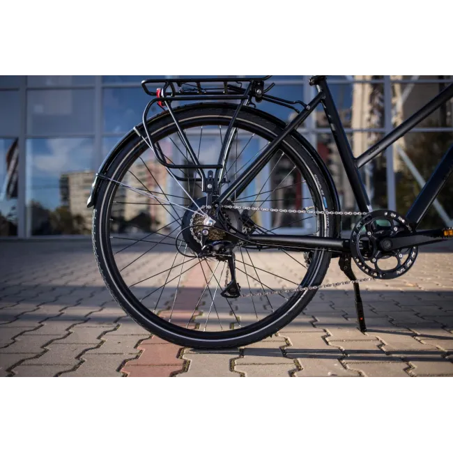 Bicicleta electrica Prophete 52581 - 28 inch, L, Negru