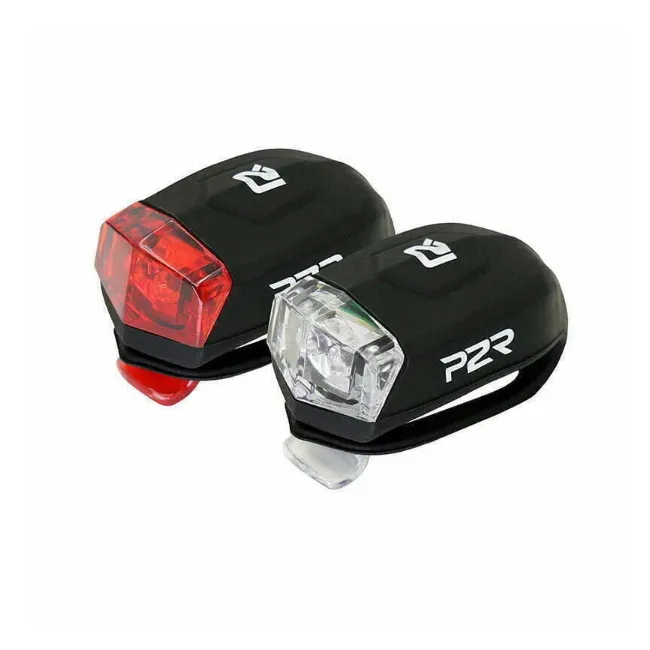 Set Lumini Bicicleta P2R Freyo - Negru