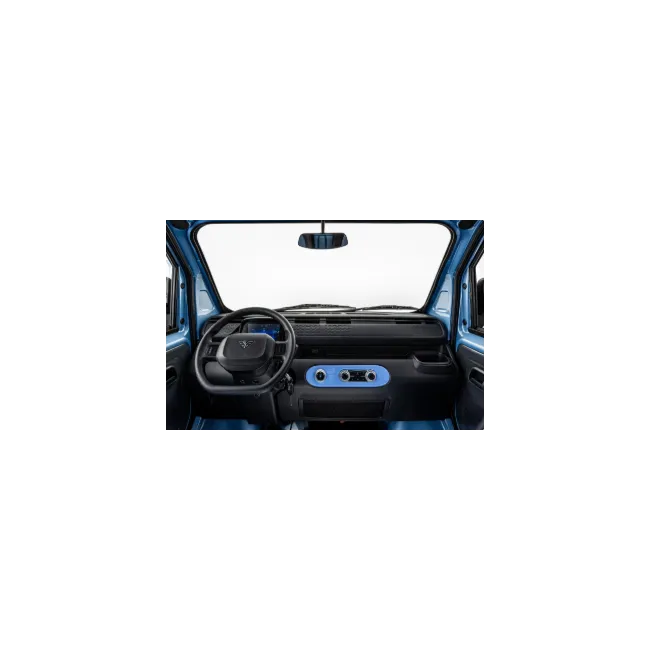 Masina electrica Aigo T1 Cargo Box - autonomie 150 km, 2 locuri, omologata, carnet B1 de la 16 ani, Alb