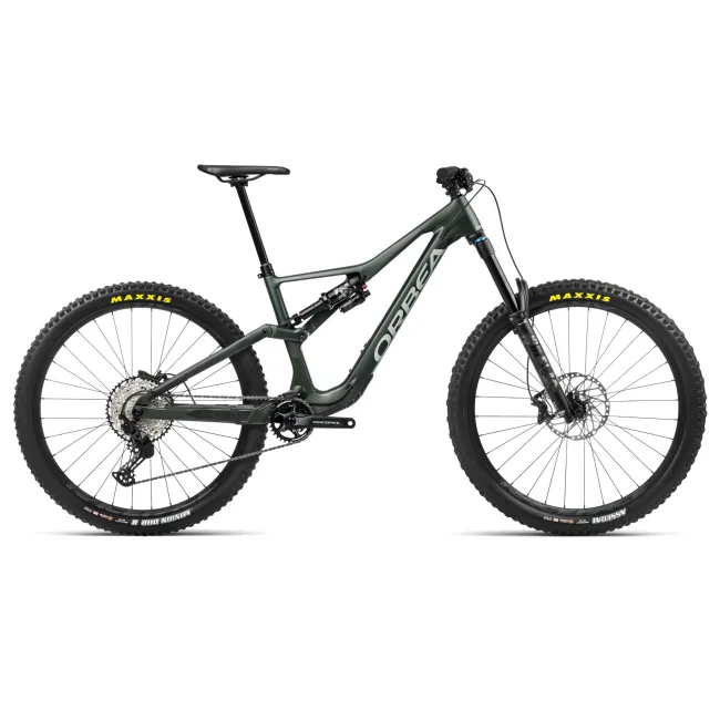 Bicicletă MTB Enduro full suspension Orbea RALLON M20 - Forest Green | Blue Stone (Gloss)