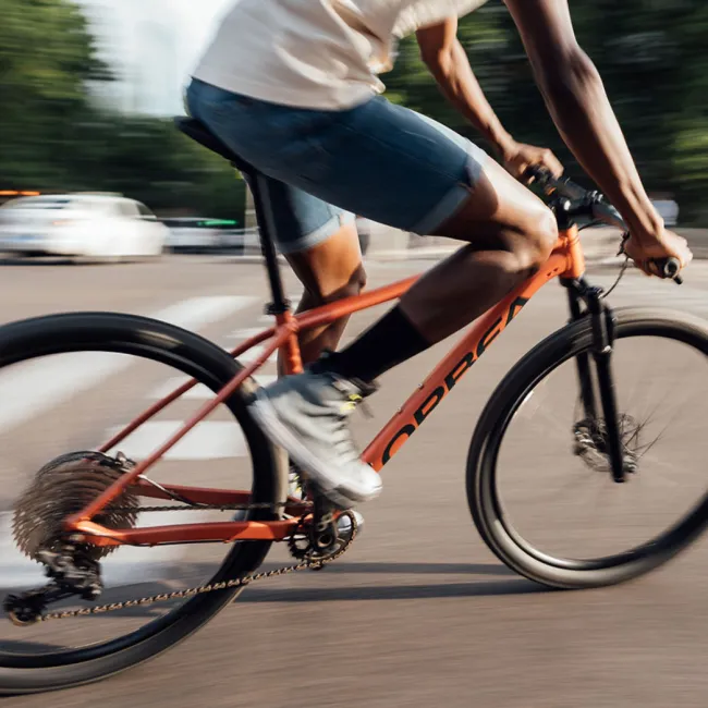 Bicicletă MTB fitness Orbea ONNA 29 50 - Terracotta Red (Matt) | Green (Gloss)