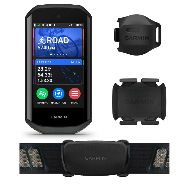 Garmin Edge 1050 - ciclocomputer cu GPS pachet bundle