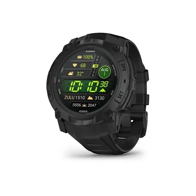 Garmin INSTINCT 3 - 50 mm AMOLED Tactical - negru - smartwatch robust cu GPS