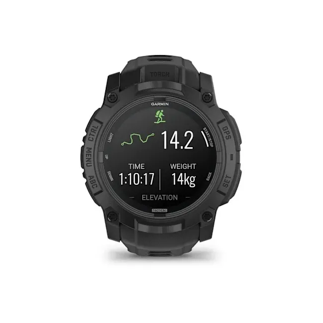 Garmin INSTINCT 3 - 50 mm AMOLED Tactical - negru - smartwatch robust cu GPS