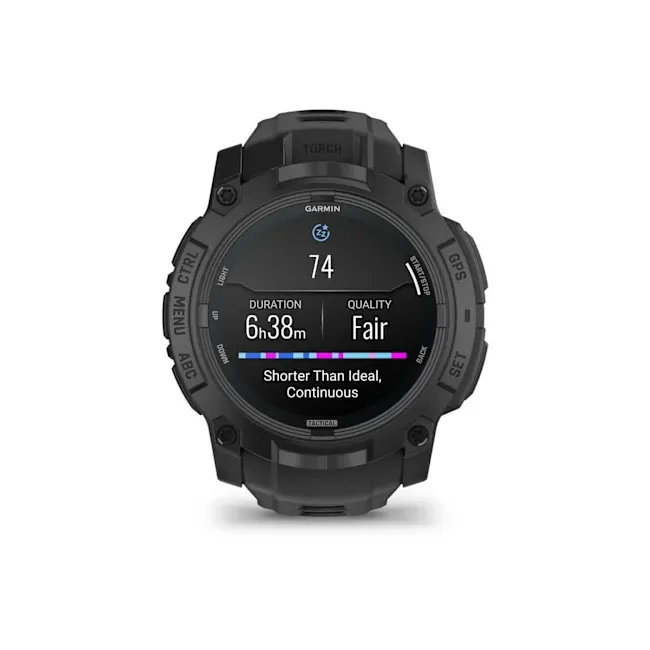 Garmin INSTINCT 3 - 50 mm AMOLED Tactical - negru - smartwatch robust cu GPS