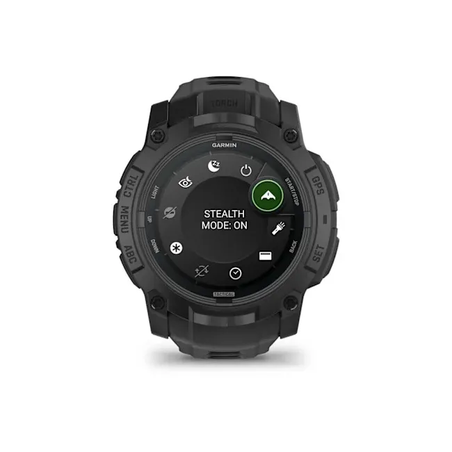 Garmin INSTINCT 3 - 50 mm AMOLED Tactical - negru - smartwatch robust cu GPS