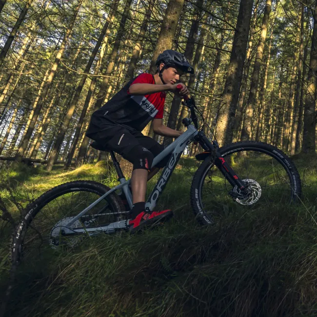 Bicicletă copii MTB Trail Orbea LAUFEY 24 H30 - Slate Blue (Matt) | Blue Stone (Gloss)