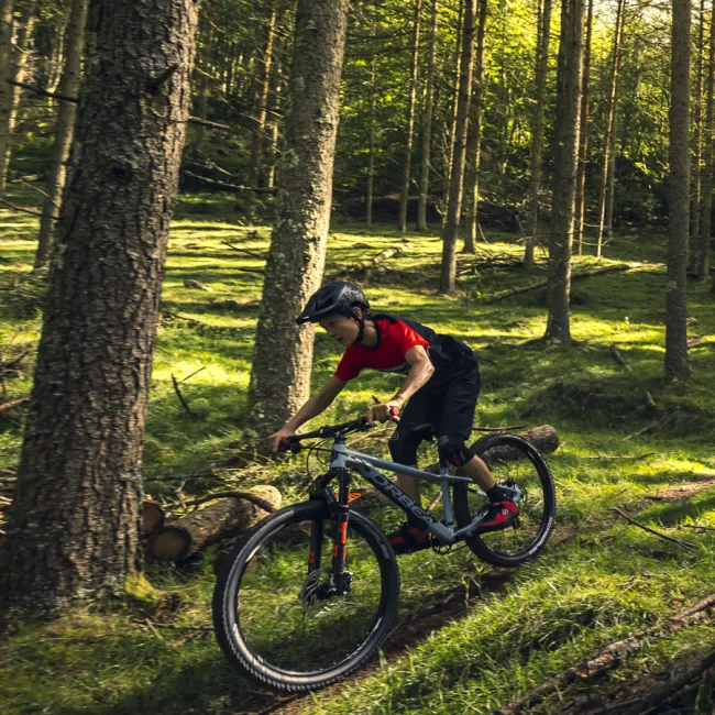 Bicicletă copii MTB Trail Orbea LAUFEY 24 H30 - Slate Blue (Matt) | Blue Stone (Gloss)