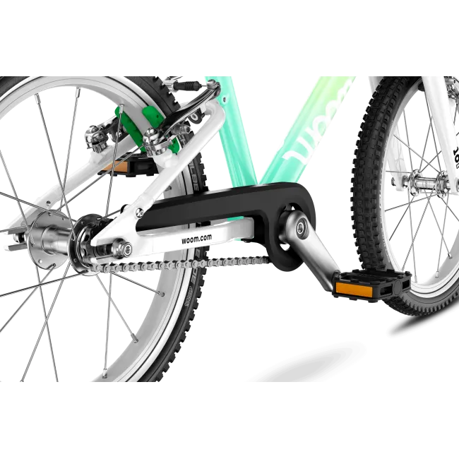Bicicleta copii Woom 3 Automagic Go cu roti 16" - Spermint Crush