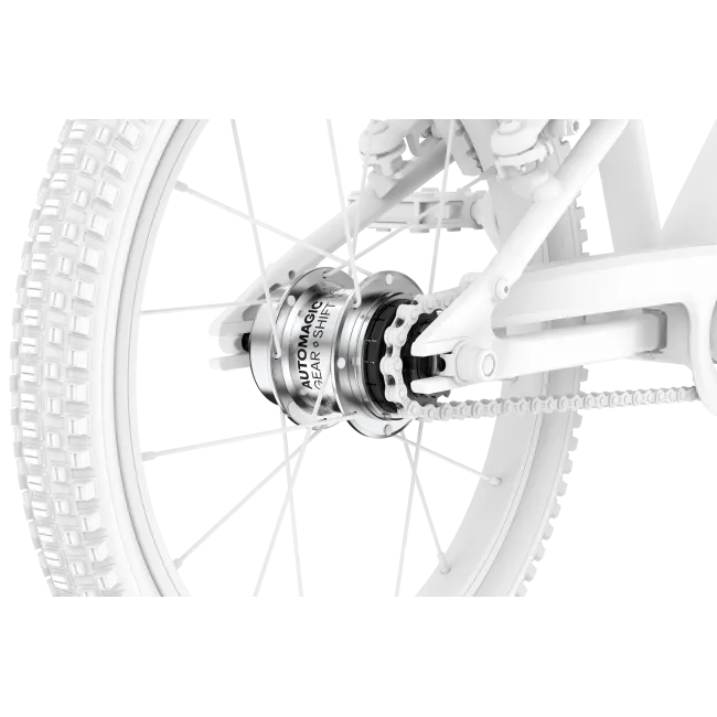 Bicicleta copii Woom 3 Automagic Go cu roti 16" - Spermint Crush