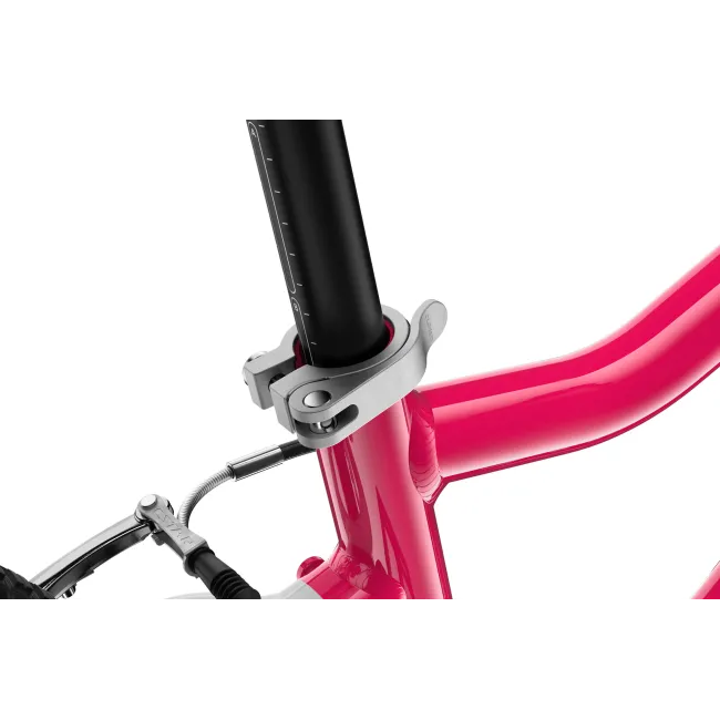 Bicicleta copii Woom 3 Automagic Go cu roti 16" roz Hot Pink