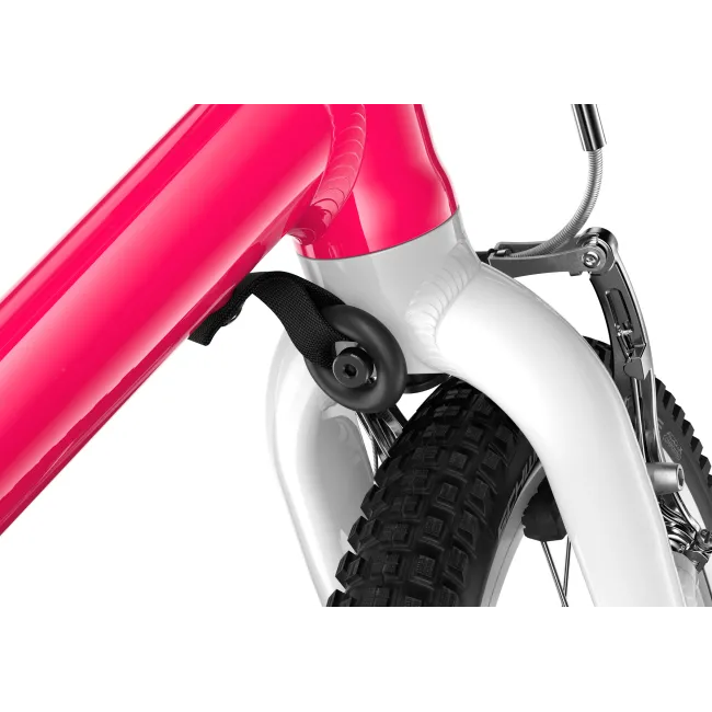 Bicicleta copii Woom 3 Automagic Go cu roti 16" roz Hot Pink
