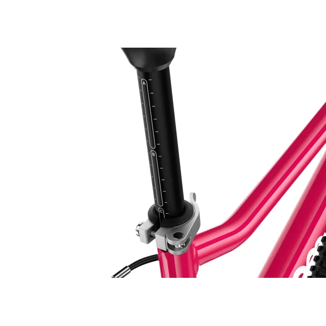 Bicicleta copii Woom 3 Automagic Go cu roti 16" roz Hot Pink