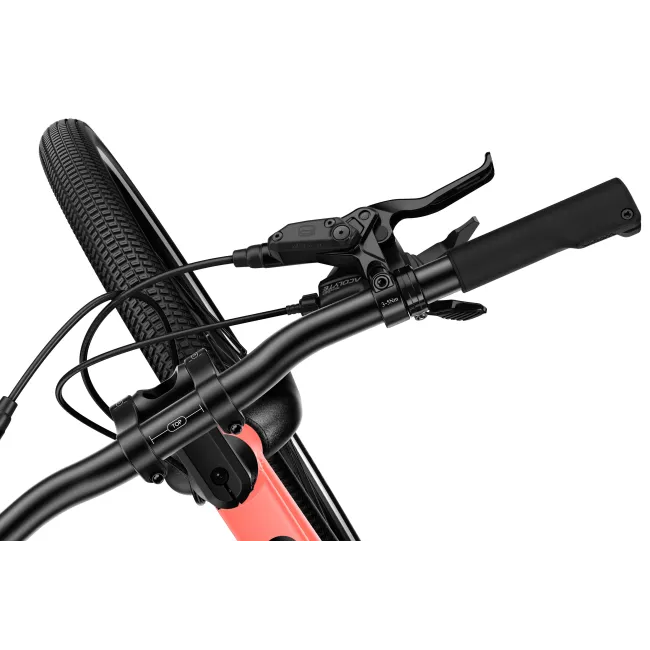 Bicicleta copii Woom 5 Explore cu roti 24" portocaliu Neon Coral