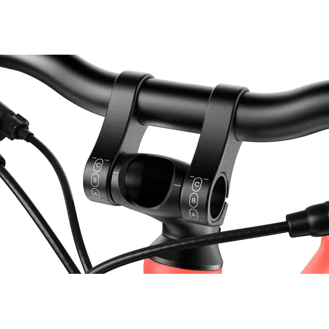 Bicicleta copii Woom 5 Explore cu roti 24" portocaliu Neon Coral