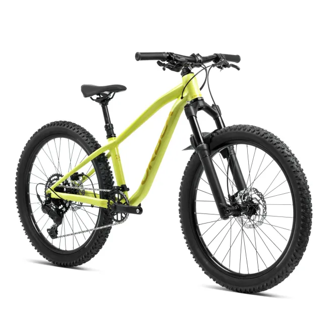 Bicicletă copii MTB Trail Orbea LAUFEY 24 H30 - Spicy Lime | Corn Yellow (Gloss)