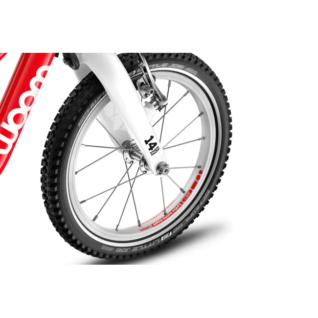 Bicicleta copii Woom 2 Go cu roti 14"  rosu Woom Red