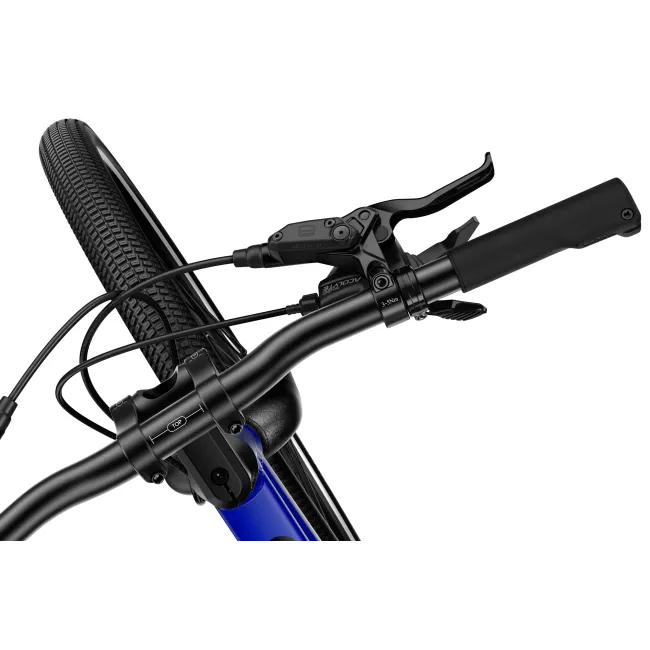 Bicicleta copii Woom 5 Explore cu roti 24" albastru magnetic blue