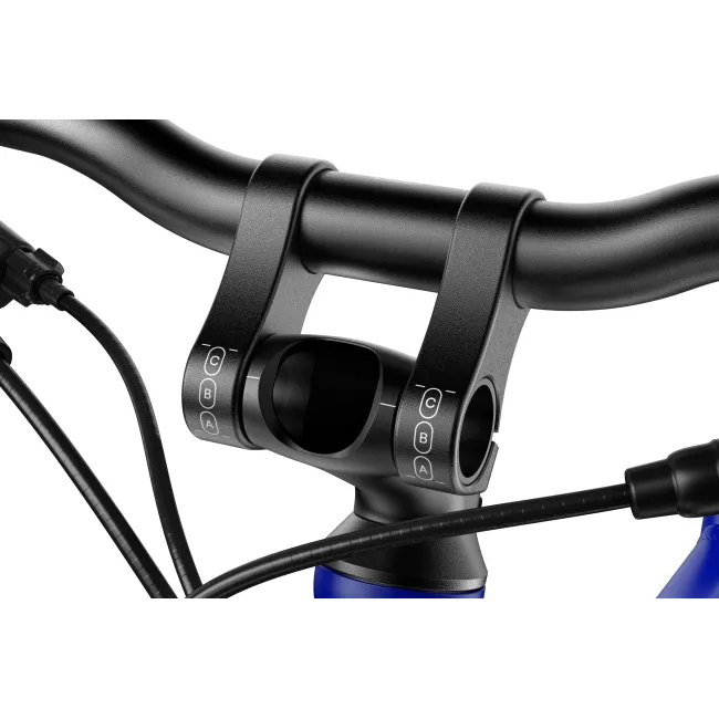 Bicicleta copii Woom 5 Explore cu roti 24" albastru magnetic blue