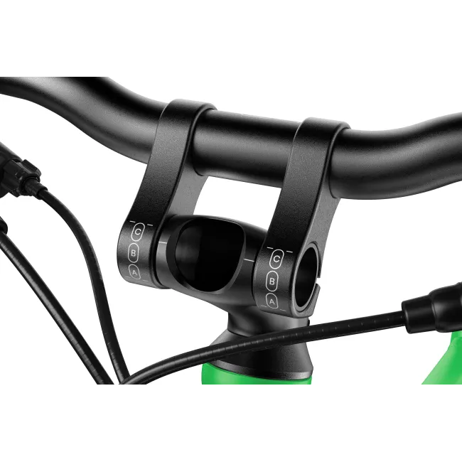 Bicicleta copii Woom 5 Explore cu roti 24" verde Jungle Green