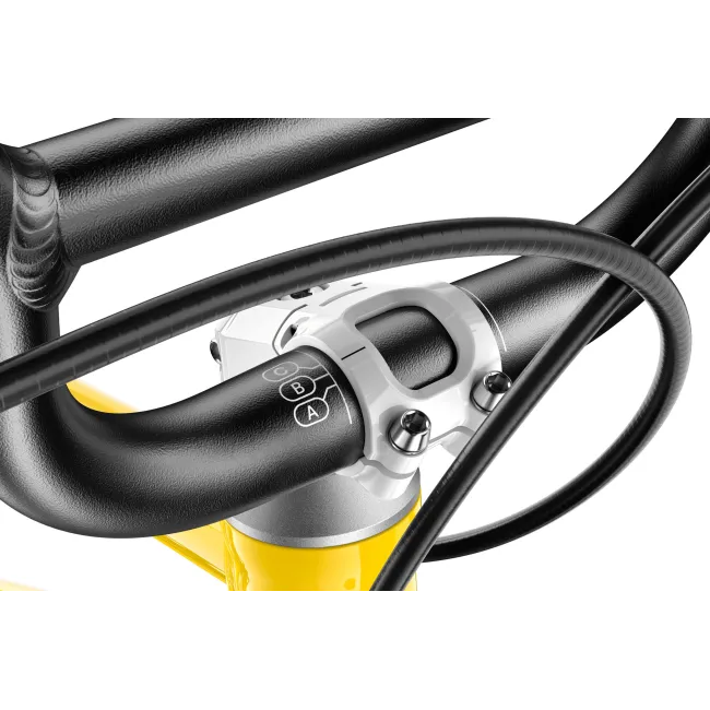 Bicicleta copii Woom 2 Go cu roti 14"  galben Vibrant Yellow