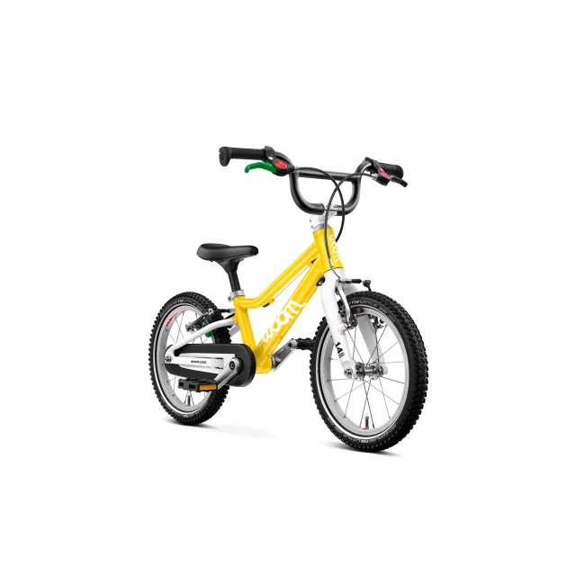 Bicicleta copii Woom 2 Go cu roti 14"  galben Vibrant Yellow