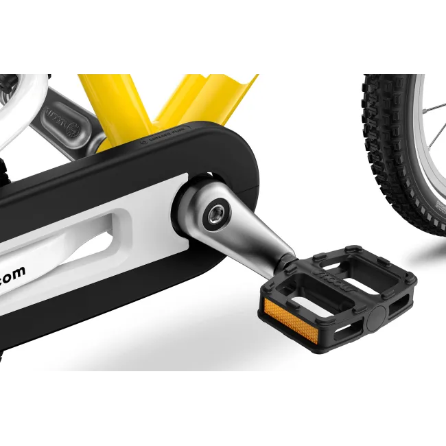 Bicicleta copii Woom 2 Go cu roti 14"  galben Vibrant Yellow