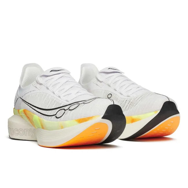 Saucony - pantofi alergare unisex - ENDORPHIN ELITE 2 - white | peel