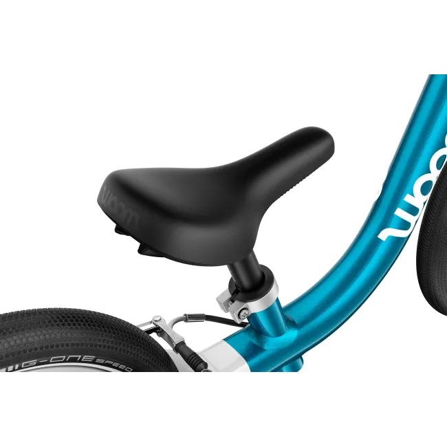 Bicicleta copii Woom 1 Go cu roti 12" albastru Metallic Blue