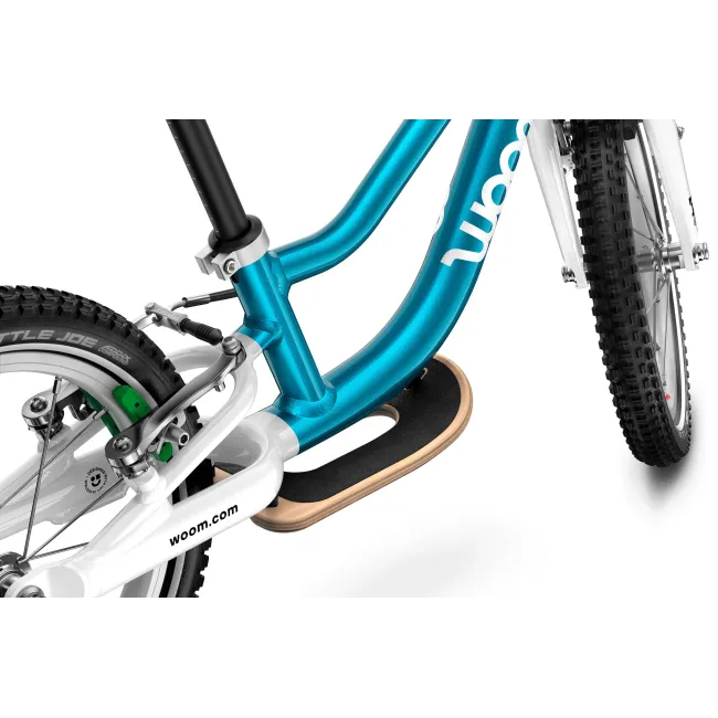 Bicicleta copii Woom 1 Go cu roti 12" albastru Metallic Blue
