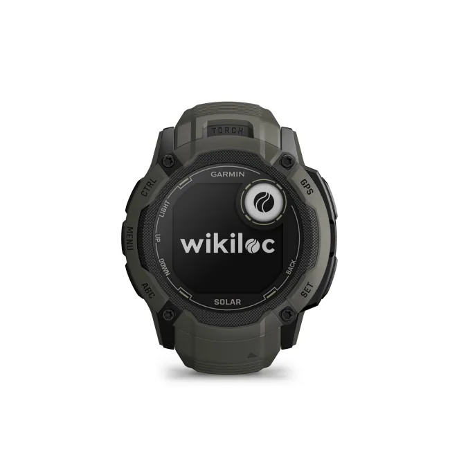 Garmin Instinct 2X Solar - smartwatch robust cu GPS - Verde Moss