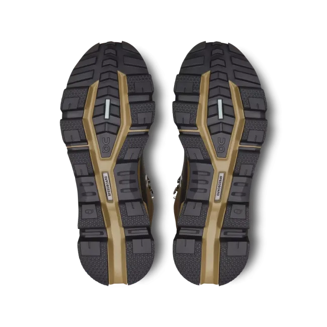 On - ghete sport pentru femei - Cloudrock 2 Waterproof - Maro Bej Hunter | Safari