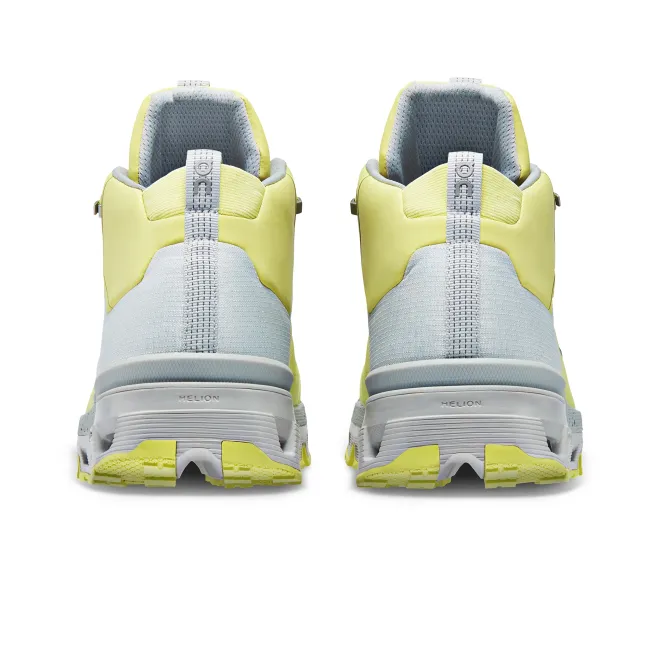 On Cloudtrax Waterproof - ghete sport pentru femei - galben deschis zest gri glaciar