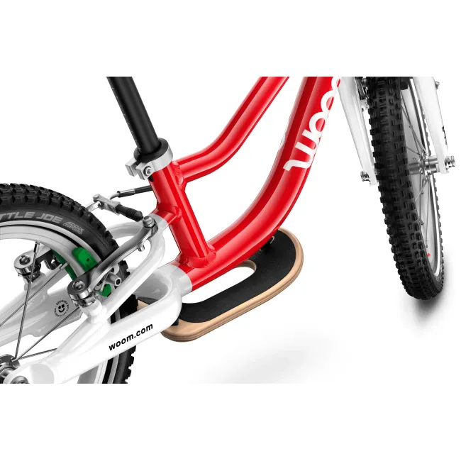 Bicicleta copii Woom 1 Go cu roti 12" rosie Woom Red