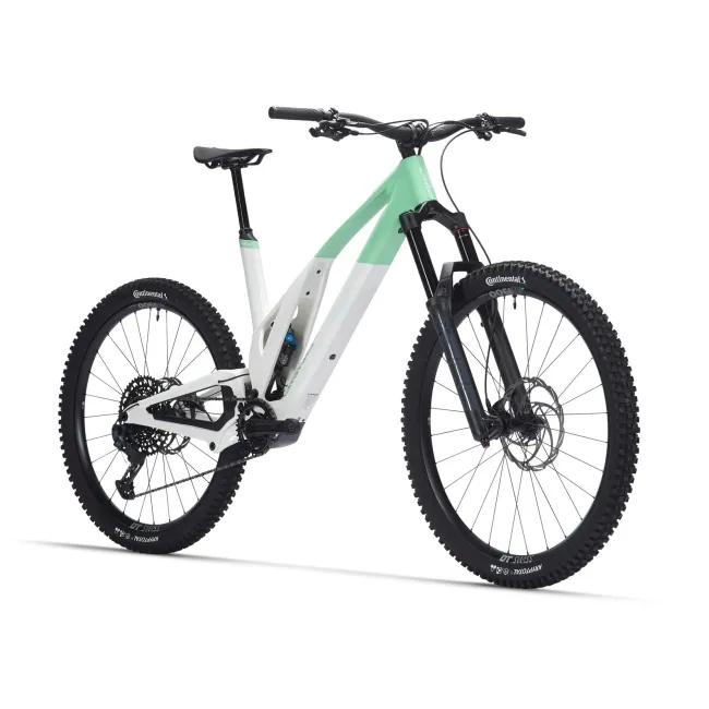 Bicicleta electrica MTB usoara - Unno IKKI Elite - alb-verde
