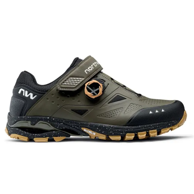 Northwave - pantofi ciclism MTB AM - Spider Plus 3 - Forest Green
