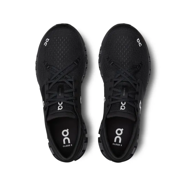 On - pantofi alergare - Cloud X 4 - Black | Eclipse