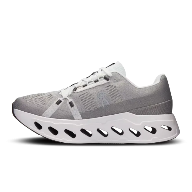 On - pantofi alergare - Cloudeclipse - alb argintiu Alloy | White