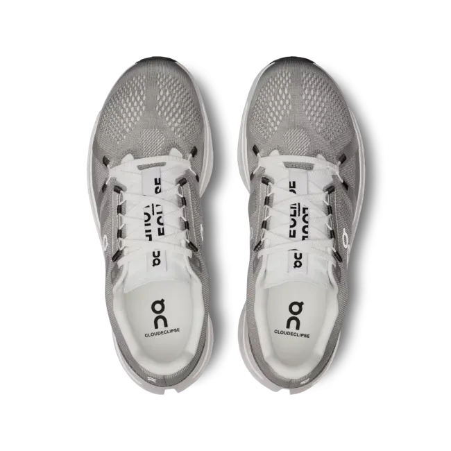 On - pantofi alergare - Cloudeclipse - alb argintiu Alloy | White