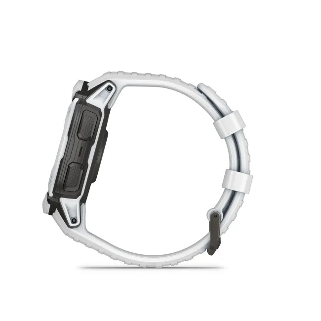 Garmin Instinct 2X Solar - smartwatch robust cu GPS - Alb Ceramic