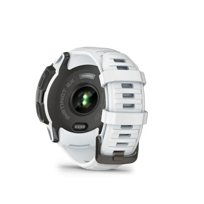 Garmin Instinct 2X Solar - smartwatch robust cu GPS - Alb Ceramic