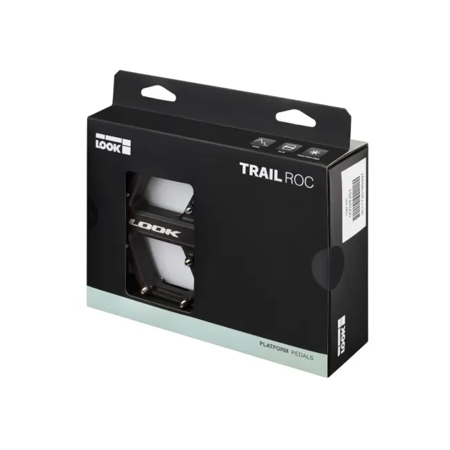 Look - pedale flat bicicleta MTB Trail Roc - negru